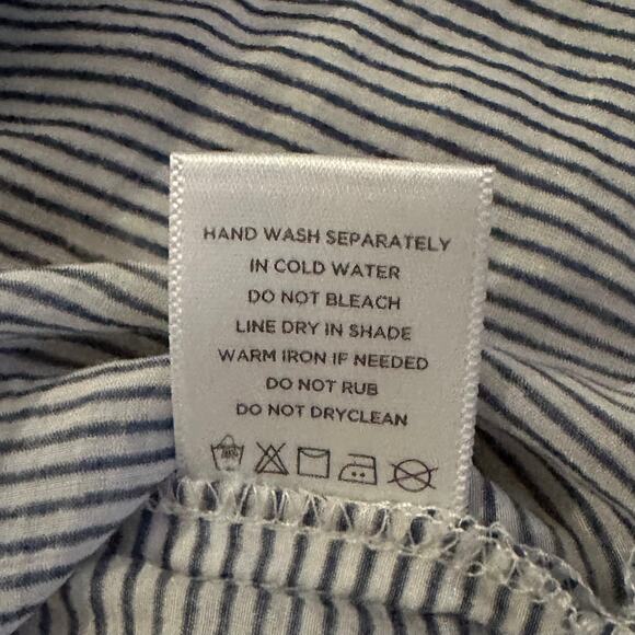 Roberta Roller Rabbit CottonSilk Tunic Dress/Swim Coverup Size M Vacation Resort - Picture 6 of 8